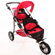 The New York Doll Collection Twin Jogging Doll Stroller