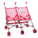 The New York Doll Collection Twin Traveling Doll Stroller