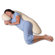 Snoozer Body Pillow DreamWeaver 500 Thread Count Ergonomic Body Pillow