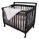 Dream On Me 3-in-1 Portable Convertible Crib in Black