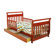 Dream On Me Sleigh Toddler Bed with Storage Drawer