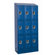 Hallowell ReadyBuilt II Three Wide Triple Tier Locker in Marine Blue (Assembled)