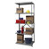 Hallowell Hi-Tech Shelving Medium-Duty Open Type Add-on Unit with 5 Shelves