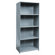 Hallowell Hi-Tech Shelving Extra Heavy-Duty Closed Type Starter and Optional Add-on Unit with 5 Shelves
