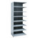 Hallowell Hi-Tech Shelving Heavy-Duty Closed Type Starter and Optional Add-on Unit with 8 Shelves