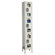 Hallowell Safety-View Stock Lockers - Triple Tier - 1 Section(Unassembled)