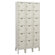 Hallowell Rust Resistant Lockers - Six Tier - 3 Sections (Assembled)