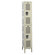Hallowell Heavy-Duty Ventilated Locker Double Tier 1 Wide (Assembled)