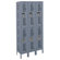 Hallowell Heavy-Duty Ventilated 3-Wide Double Tier Locker (Assembled)