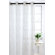 LJ Home Costello sheer ivory window panels with embroideries (set of 2)