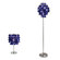 Three Cheers For Girls! Purple Paillete Lamps