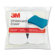 3M Whiteboard Eraser Pads, 5"x3", 2 per Pack, White/Yellow
