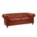 Loni M Designs Leather Tufted Sofa