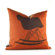 Inhabit Modern Classics Pillow in Rust and Cornflower