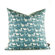 Inhabit Modern Classics Pillow in Rust and Cornflower
