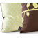 Inhabit Sprout Throw Pillow in Chocolate