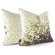 Inhabit Foliage Throw Pillow in Grass