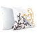 Inhabit Coral Throw Pillow in Aqua