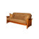 Big Tree Furniture Premium Hardwood Series Hasting Futon Frame and Mattress