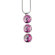 Preciosa Livia Metal Snake Chain Crystal Pendant