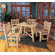 Rustic Natural Cedar Furniture Large Square Dining Table