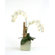 Distinctive Designs Silk Phalaenopsis Orchids in Ceramic Planter