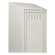 Tennsco Corp. Sloping Locker Top, 1 Wide, 12"Wx18"D, Medium Gray/Sand