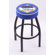 Holland Bar Stool Gambling Single Ring Swivel Barstool with Black Base 