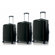 Carlton Travel Goods Adventura Polycarbonate Spinner Trolley 3 Piece Luggage Set