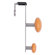 Alba Over-The-Panel Double Adjustable Coat Hook