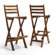 Home Loft Concept Tundra Foldable Outdoor Wood Barstool