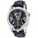 Croton Men's Daredevil Vampire Dial Round Watch