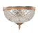 Crystorama Olde World Lead Crystal 2 Light Flush Mount