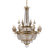 Crystorama Regal 12 Light Hand Polished Chandelier