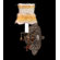 Crystorama Sutton  Wall Sconce in Venetian Bronze