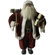 William Ho Company Traditional Standing Santa Holding Presents and Gift Bag