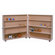 Wood Designs 48" Folding Double Sided Book Display
