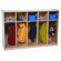 Wood Designs Five Section Tot Locker