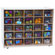Wood Designs Twenty Five Tray Mobile Shelves Island