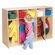 Wood Designs Tip-Me-Not Five Section Locker