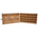 Wood Designs Half and Half Twenty Tray Storage Unit