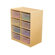 Wood Designs Storage Unit with 5" 8 Letter Trays