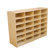 Wood Designs Storage Unit with 5" 24 Letter Trays