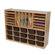 Wood Designs Natural Environment Multi Storage Unit with Chocolate Trays