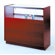 Tecno Display Quarter-Vision Jewelry Case with Wood Sides and Standard Finishes