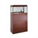 Tecno Display Large Square Pedestal Display Case