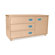 True Modern Low 3 Drawer Dresser