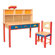 Room Magic Boys Like Trucks 24" W Writing Desk and Chair Set