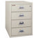 Fire King 24-Drawer Card, Check and Note File