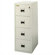Fire King 21" W Four-Drawer Vertical Signature File